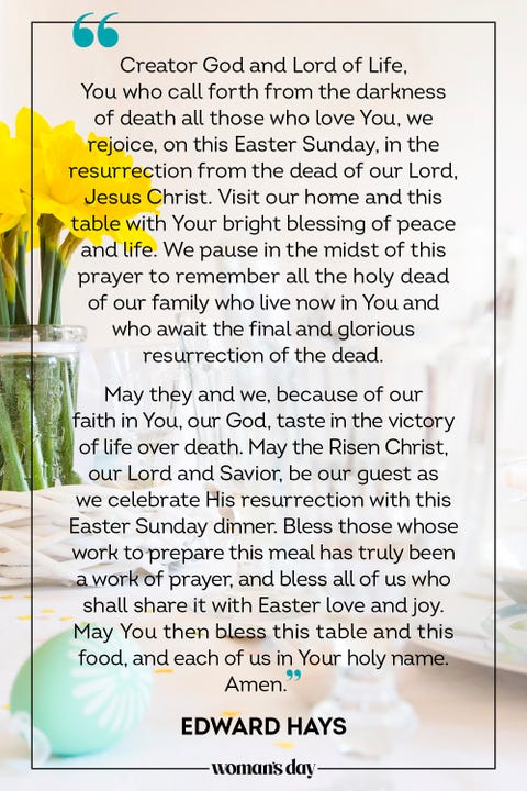 picture Easter Dinner Prayer Ideas 28 easter prayers best blessings for