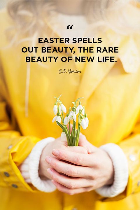 Easter quotes easter spells out beauty