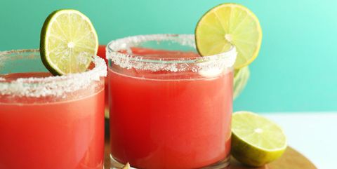 easy 3 ingredient cocktails Watermelon Margaritas