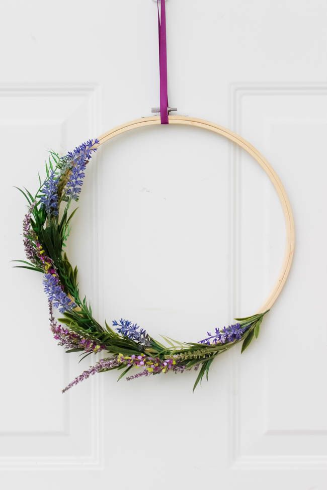 25 Diy Spring Wreaths How To Make A Wreath Yourself