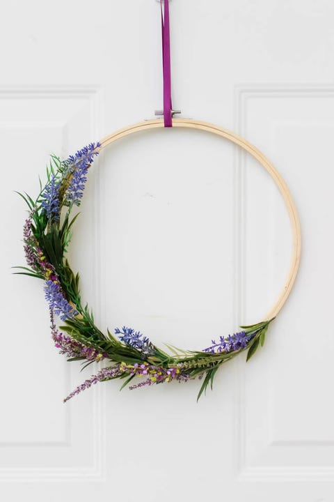 easy spring wreath