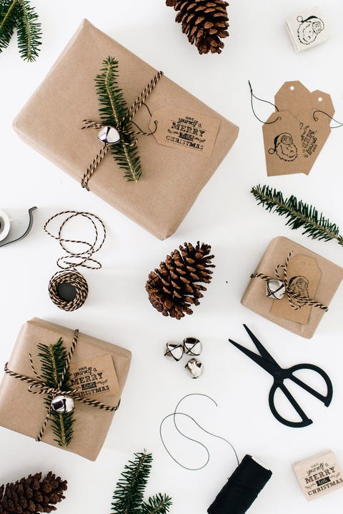 easy gift wrap idea