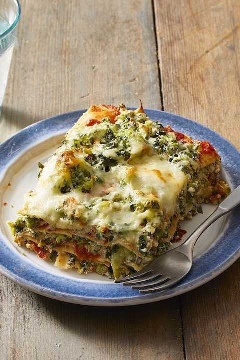 christmas dinner ideas easy vegetarian lasagna with spinach and broccoli