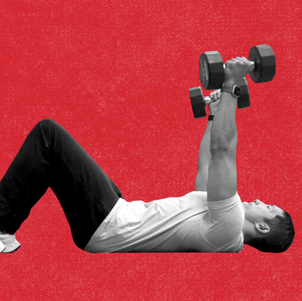 Pump Up Your Triceps With This Simple Dumbbell Finisher