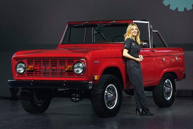 Sydney Sweeney Opens Up About Restoring Her 1969 Ford Bronco