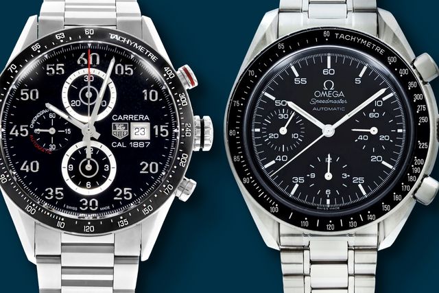 tag heuer and omega luxury watches