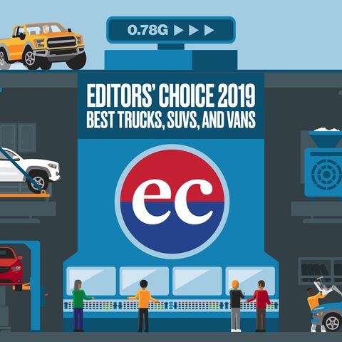 editors' choice awards – trucks, suvs, and vans