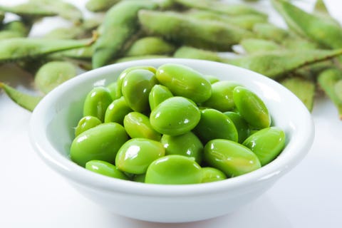 Edamame - foods high in iron 