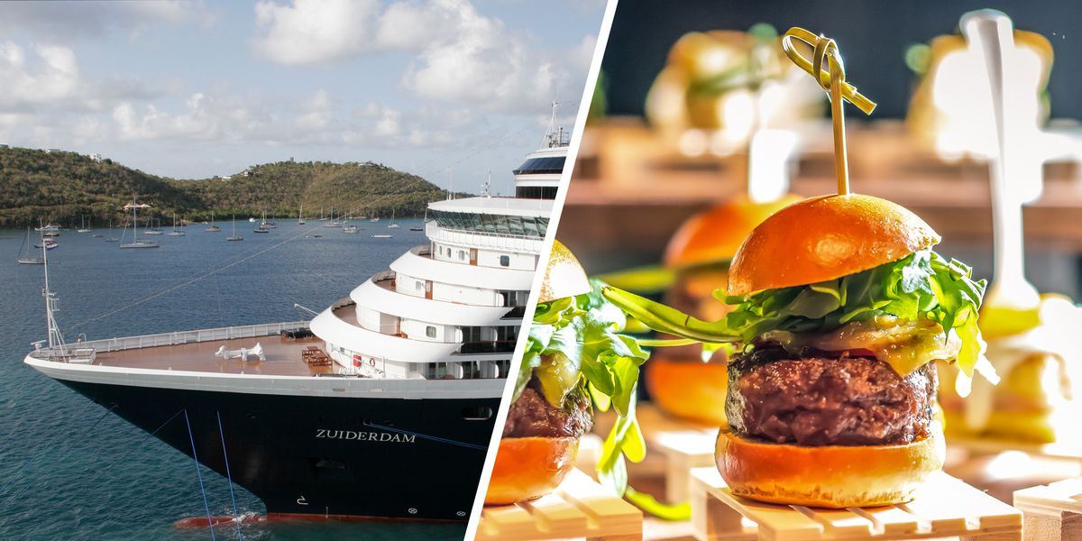 which luxury cruise line has the best food