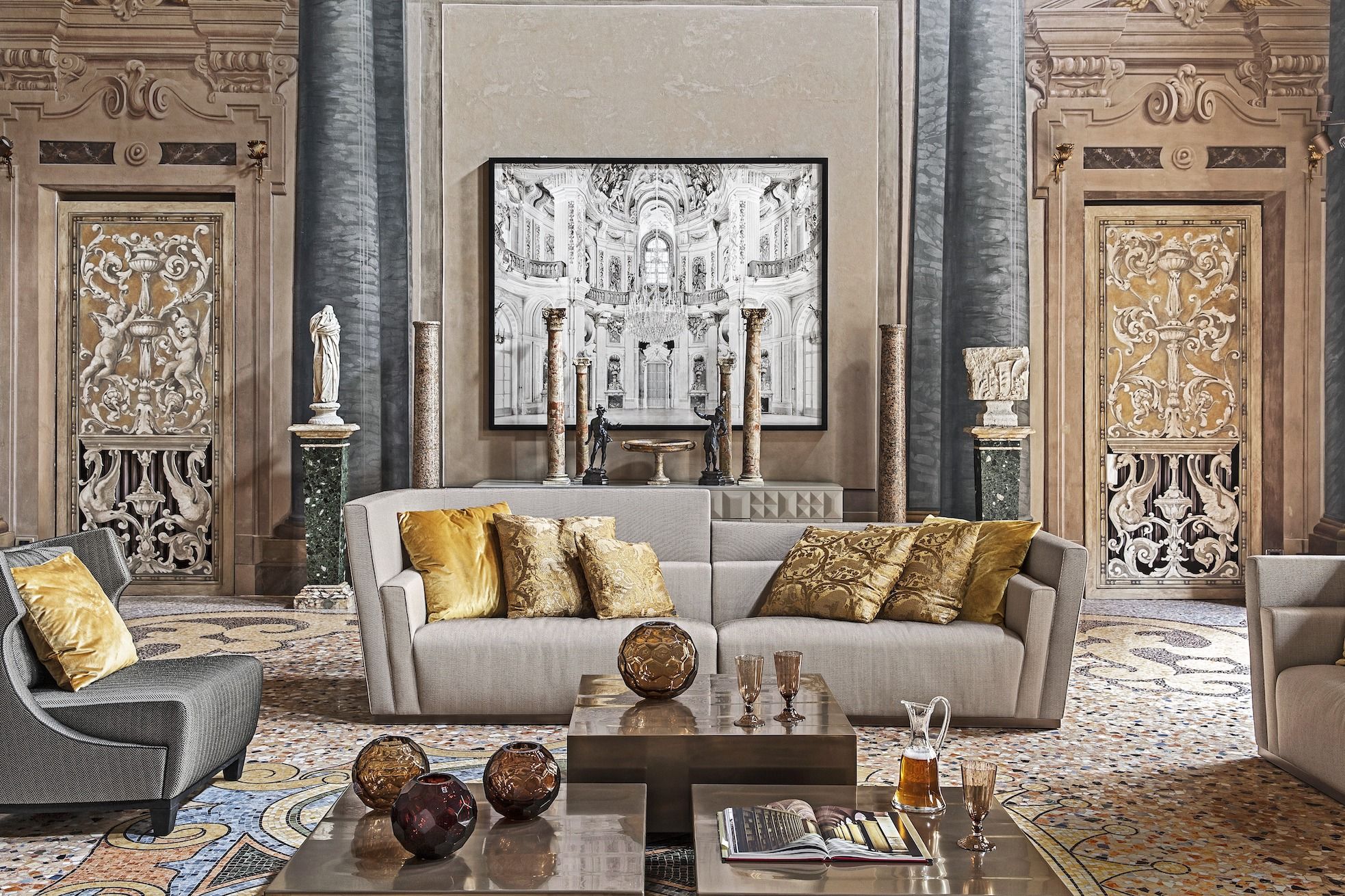 elefant lustre Cape A Look Inside Fendi Casa's New Headquarters in a Centuries-Old Palazzo