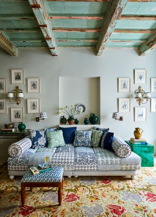 Lorenzo Castillo - ELLE DECOR sitting room
