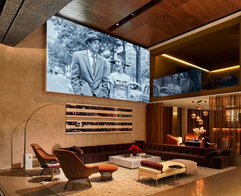 Kovac Design Studio - ELLE DECOR media room