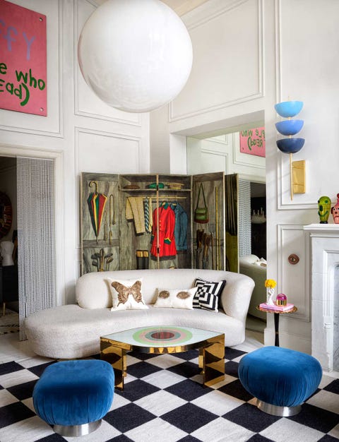Inside Jonathan Adler And Simon Doonan S Glitz West Village Home 2of14