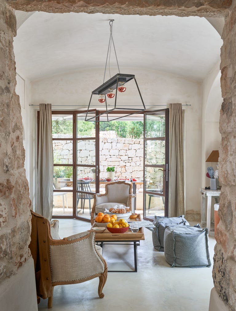 Casa de piedra en Puglia Italia