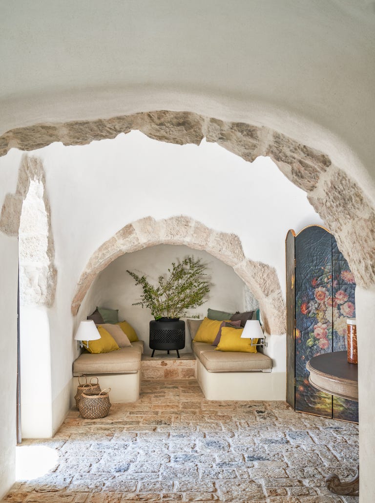 Casa de piedra en Puglia Italia