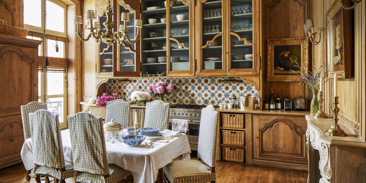 French Country Style Interiors Rooms, French Country Dining Room Design