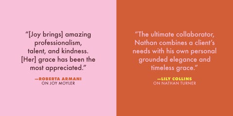 roberta armani joy moyler lily collins nathan turner