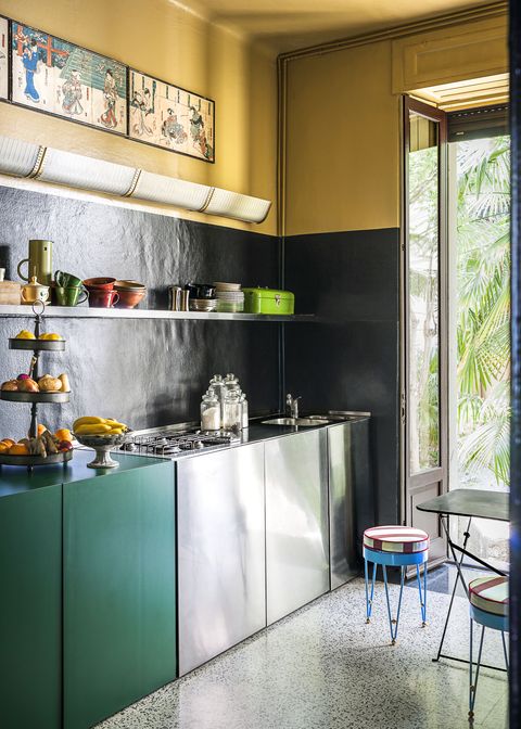 狭いキッチンをおしゃれに見せる インスピレーションアイディア46 Elle Decor エル デコ