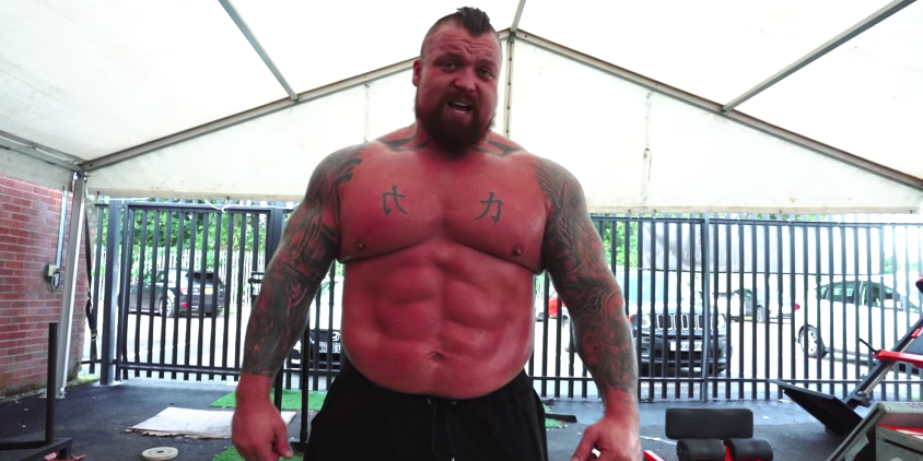 Eddie Hall Just Shared The Workout Behind His Six Pack Abs