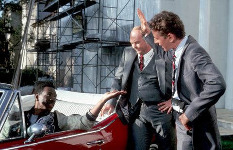 Eddie Murphy, John Ashton and Judge Reinhold 2 in Beverly Hills Cop