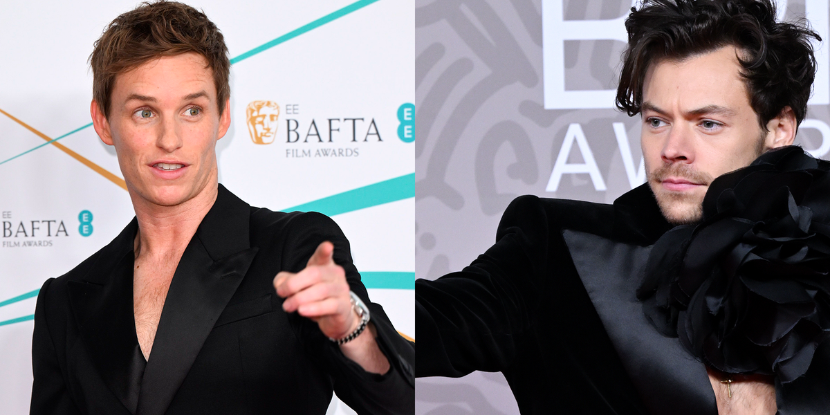 Eddie Redmayne se marca un Harry Styles en los BAFTA