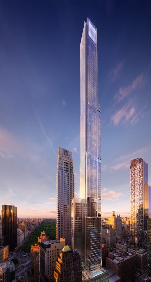 Central Park Tower será el edificio residencial más alto del mundo