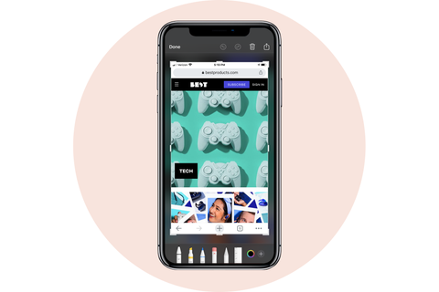 chỉnh sửa ảnh chụp màn hình apple iphone