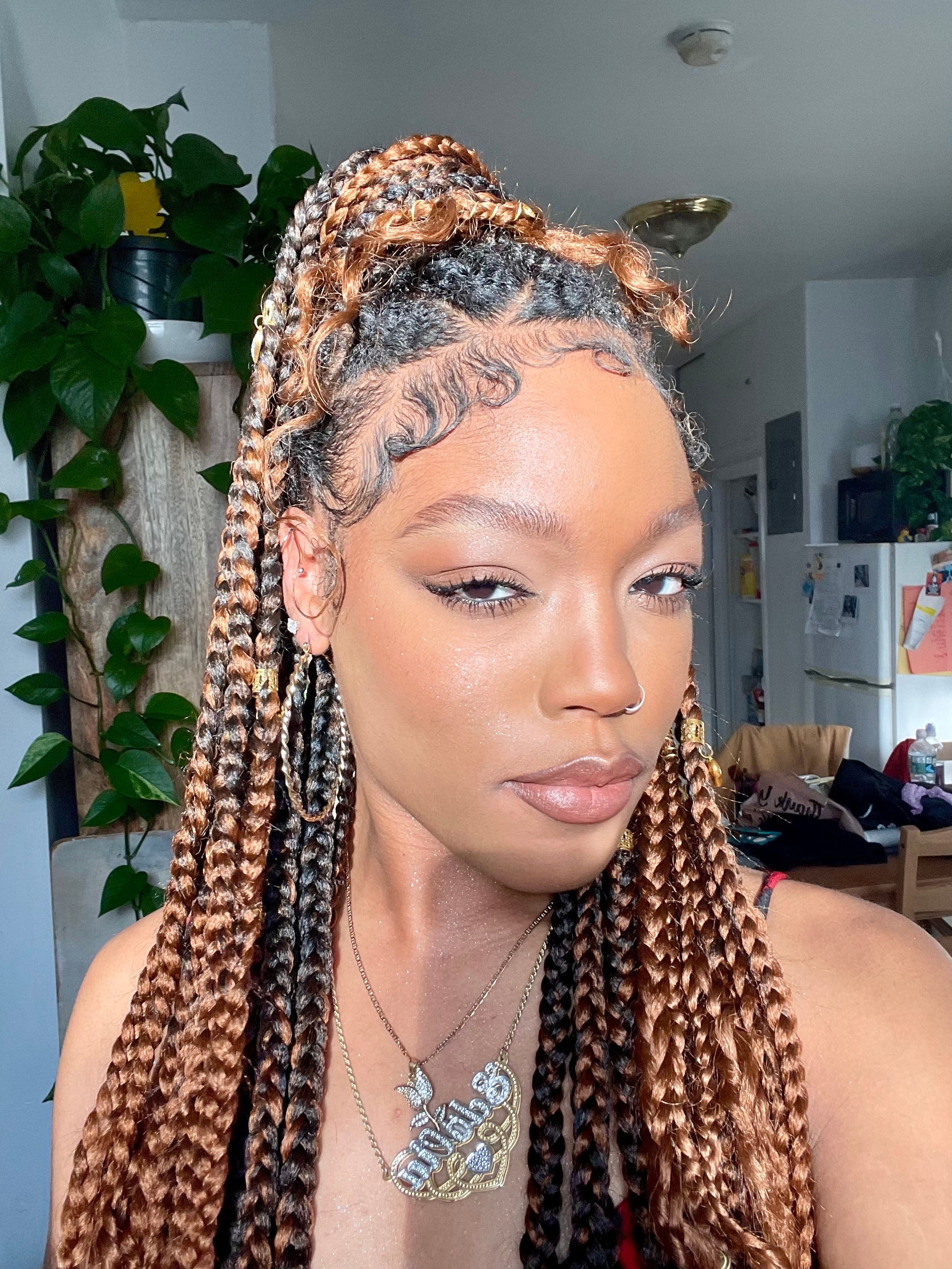 short jumbo box braids