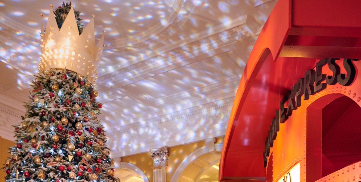 Christian Louboutin Designs Christmas Tree for Claridge's