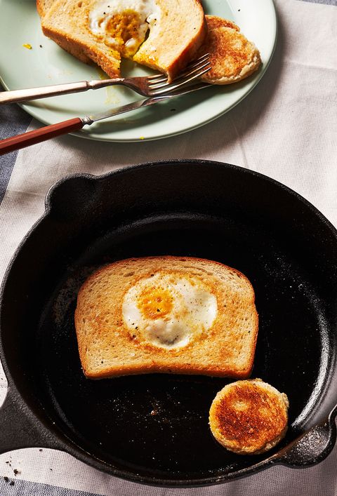 egg in a hole pin for pinterest