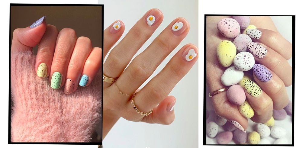 Eggshell Nail Art Is The Manicure Trend Taking Over Instagram This Easter