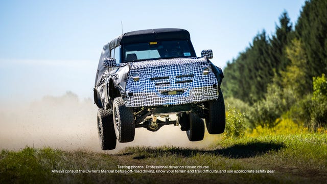 ford suv in testing