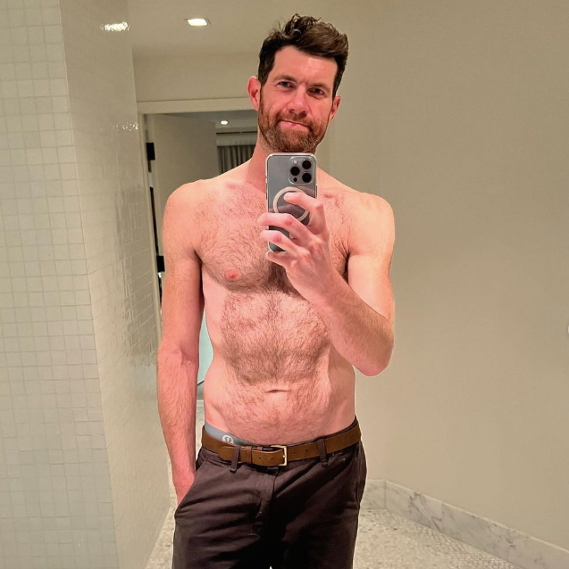 Billy Eichner Shows Off His Lean Physique in a Shirtless Thirst Trap