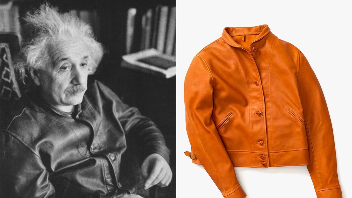 Has Albert Einstein's Original Leather Jacket