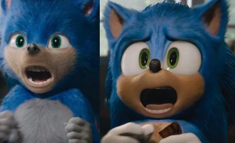 Sonic the Hedgehog Got a New Design, See Before and After Pics