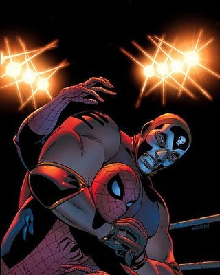 the dead spiderman