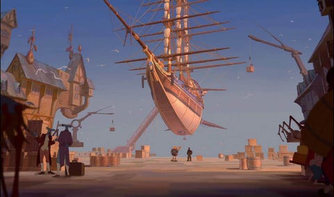 el planeta del tesoro disney