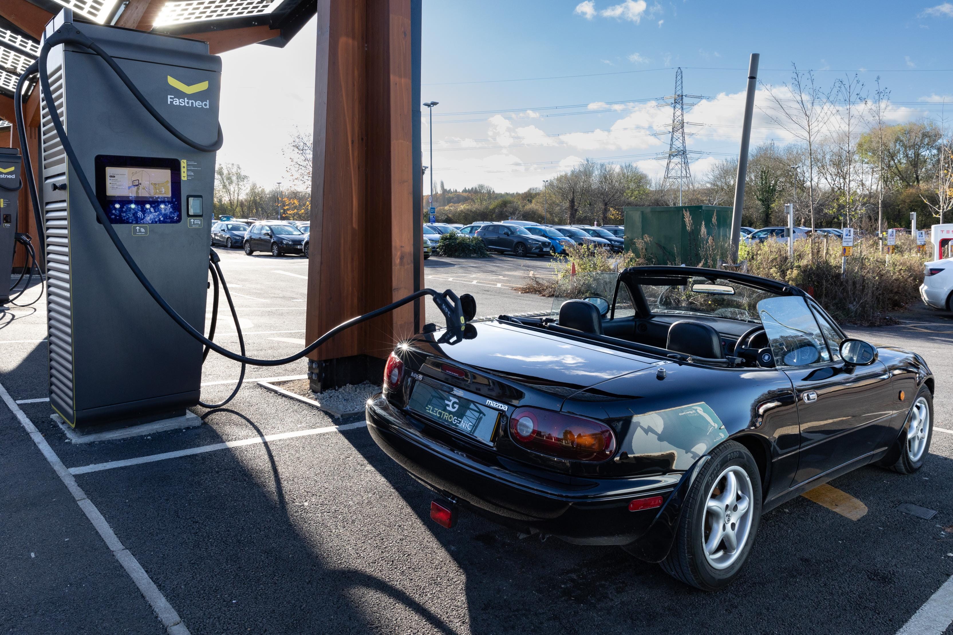 Electrogenic Just Released a Kit to Convert Your NA Miata Into an EV