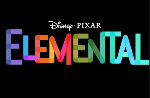 elemental logo elemental pixar logo