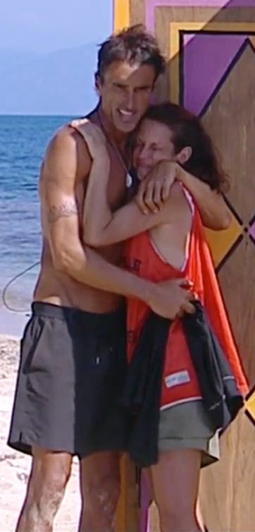 Elena - HUgo Elena y Hugo se reencuentran en Supervivientes