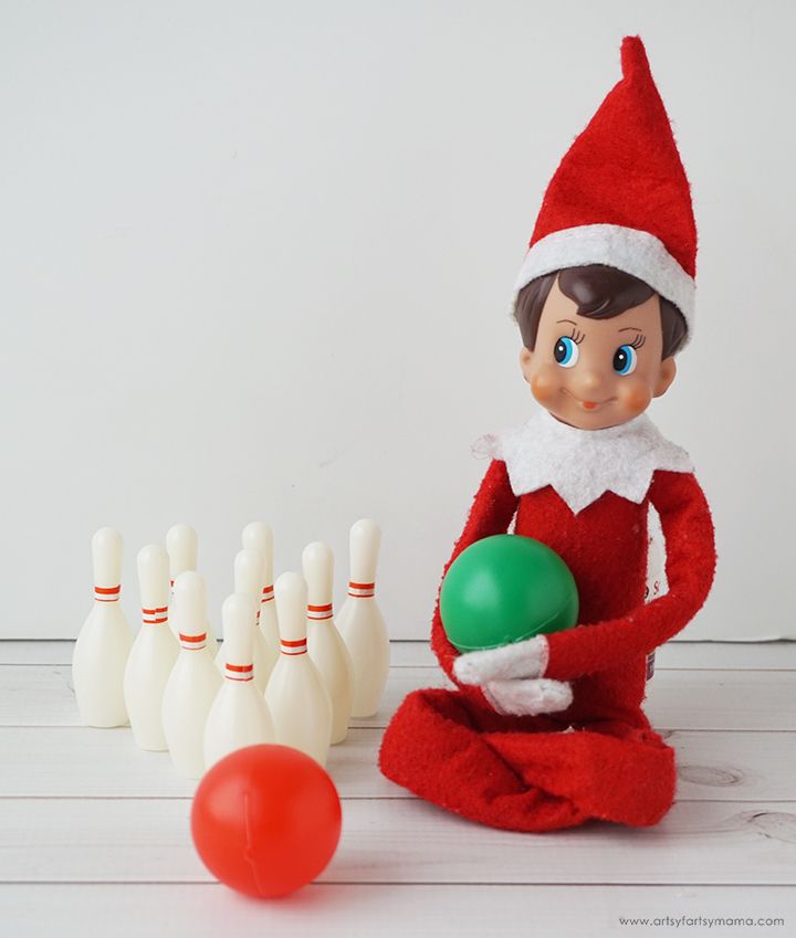 elf mini bowling set