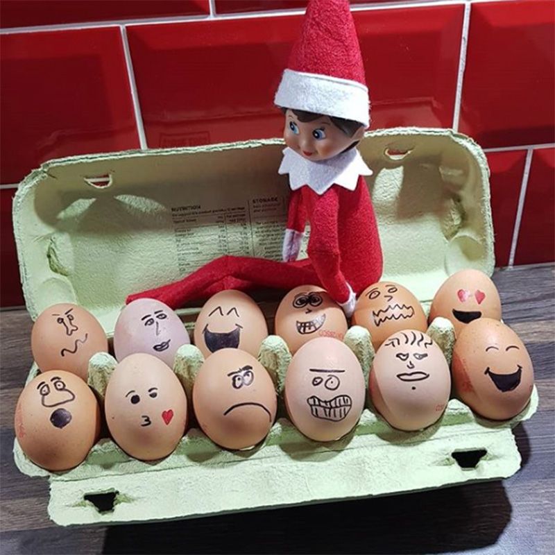 elf on the shelf ideas crazy