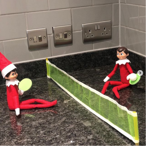 elf on the shelf ideas elf ping pong