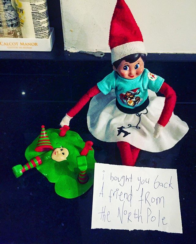 elf on the shelf ideas crazy