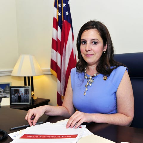 Elise M. Stefanik Photoshoot, Cannon House Office Building, Washington, D.C., America - 13 Apr 2015