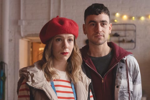 Élite: Historias breves 2 georgina amorós y Àlex monner en una escena de élite historias breves 2