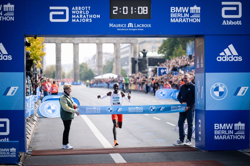 The Kipchoge Challenge Dares Runners to Complete a Track Workout at World Record Marathon Pace