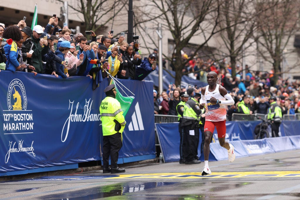 Eliud Kipchoge Reflects on the Boston Marathon: 