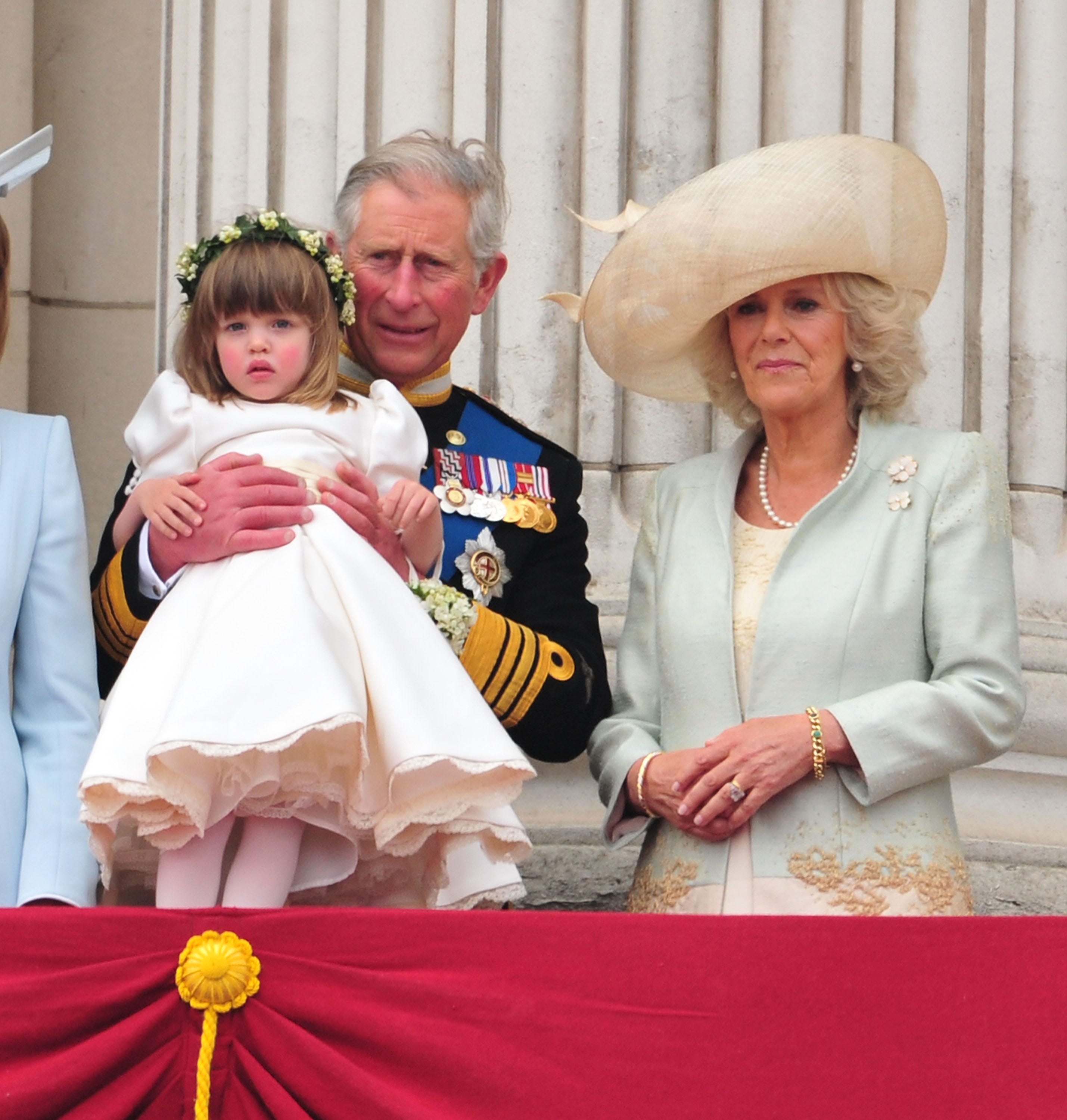 het huwelijk van Prins Willem met Catherine Middleton-processie