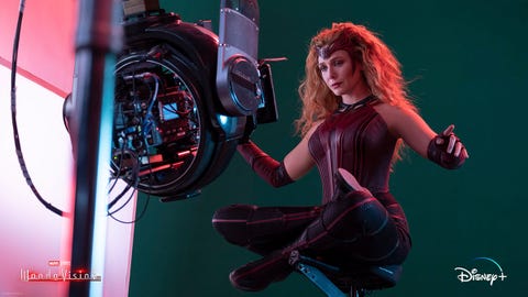 elizabeth olsen in wandavision